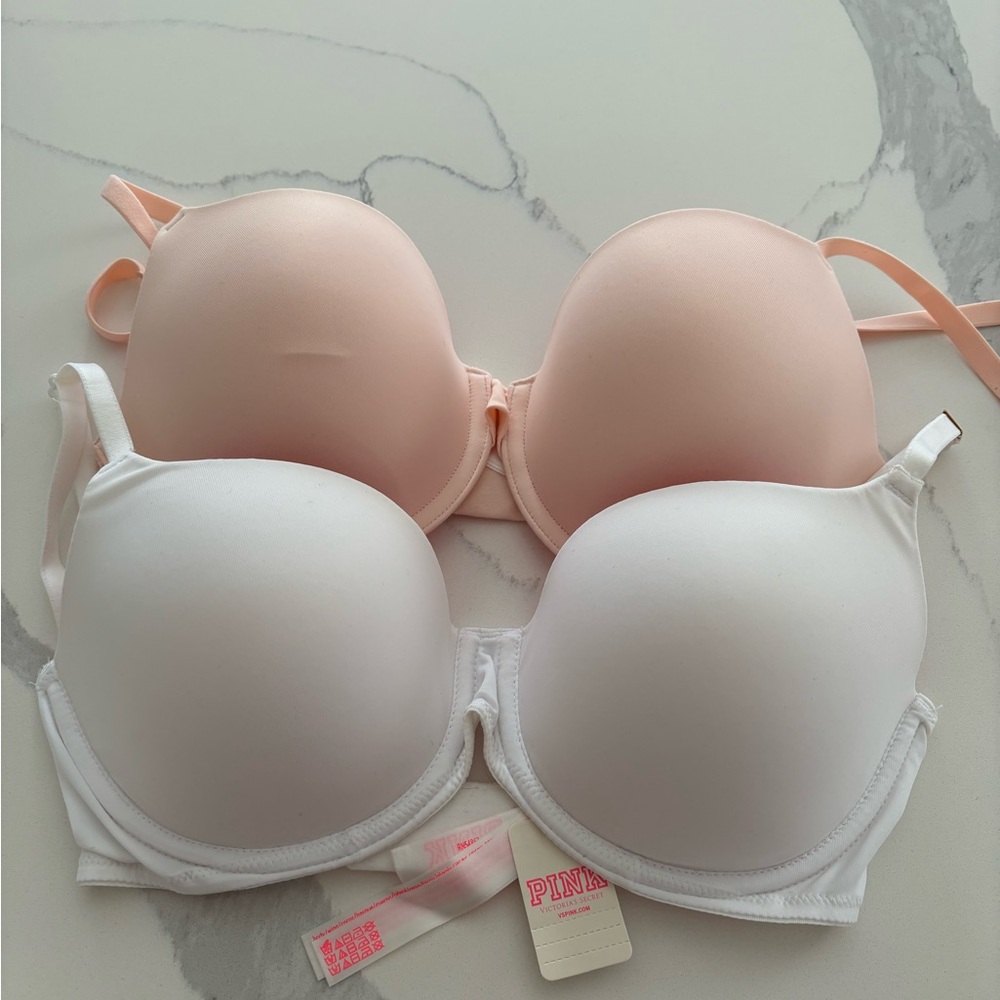 Brand New Victorias Secret T-Shirt Bras (2)